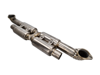Exhaust Muffler / Silencer Titanium DesignTek for Porsche 996 Turbo (MINOR TRANSIT DAMAGE) - 99611102775, 99611102776, 99611198775, 99611198777 Exhaust Muffler / Silencer Titanium DesignTek for Porsche 996 Turbo (MINOR TRANSIT DAMAGE) - 99611102775, 99611102776, 99611198775, 99611198777